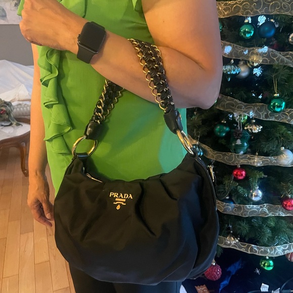Authentic Prada Tessuto shoulder bag/HOBO. - Picture 12 of 12